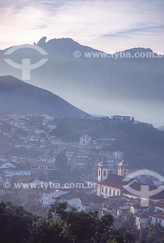  General view of the Ouro Preto city  - Ouro Preto city - Minas Gerais state (MG) - Brazil