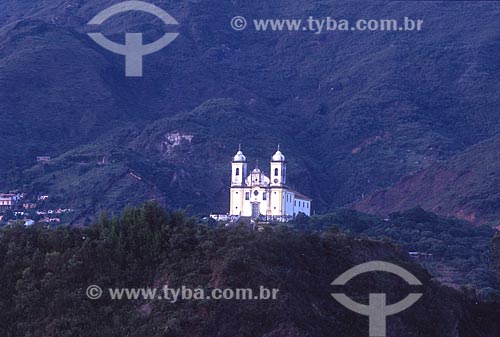  View of the Saint Francis of Paola Church (1898) - 2000s  - Ouro Preto city - Minas Gerais state (MG) - Brazil