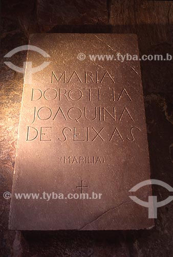  Grave of Conspirators inside of Museum of the Inconfidencia (1780) - 2000s  - Ouro Preto city - Minas Gerais state (MG) - Brazil
