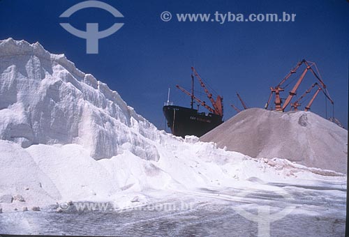  Cargo ship - Rio de Janeiro Port - 90s  - Rio de Janeiro city - Rio de Janeiro state (RJ) - Brazil