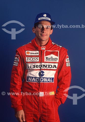  Ayrton Senna - pilot of Formula 1 - 90s  - Rio de Janeiro city - Rio de Janeiro state (RJ) - Brazil