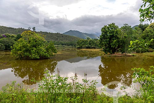  General view of lake - Guapiacu Ecological Reserve  - Cachoeiras de Macacu city - Rio de Janeiro state (RJ) - Brazil