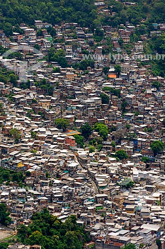  General view of the Borel Hill from Tijuca National Park  - Rio de Janeiro city - Rio de Janeiro state (RJ) - Brazil