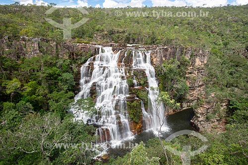  Almecegas I Waterfall - Chapada dos Veadeiros National Park  - Alto Paraiso de Goias city - Goias state (GO) - Brazil