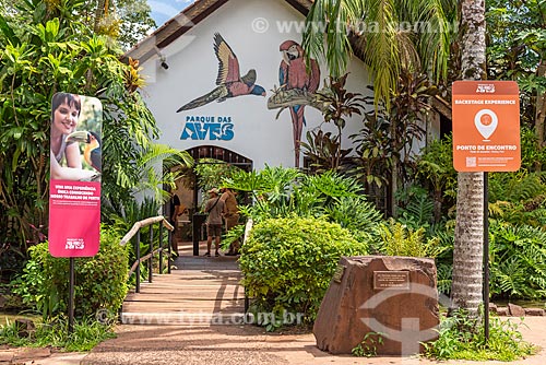  Entrance of the Aves Park (Birds Park)  - Foz do Iguacu city - Parana state (PR) - Brazil