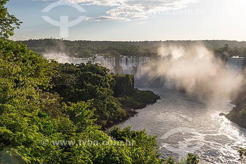  View of the Iguassu Waterfalls - Iguassu National Park  - Foz do Iguacu city - Parana state (PR) - Brazil