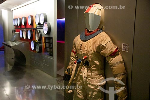  Space suit on exhibit - Rio de Janeiro Planetarium Foundation  - Rio de Janeiro city - Rio de Janeiro state (RJ) - Brazil