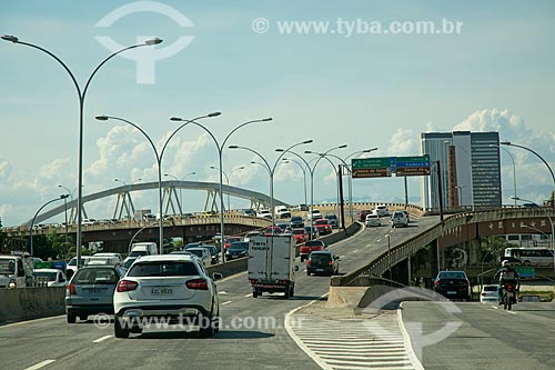  Traffic - Engineer Freyssinet Viaduct (1974) - also known as Paulo de Frontin Viaduct  - Rio de Janeiro city - Rio de Janeiro state (RJ) - Brazil