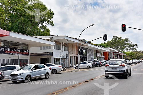  Shops of Local Commerce South - CLS 205/206 - commercial block between residential superquadras  - Brasilia city - Distrito Federal (Federal District) (DF) - Brazil