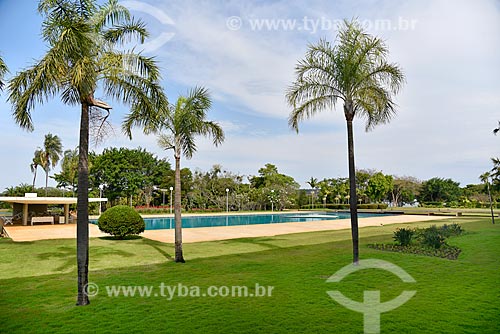  Swimming pool - Alvorada Palace - official residence of the President of Brazil  - Brasilia city - Distrito Federal (Federal District) (DF) - Brazil