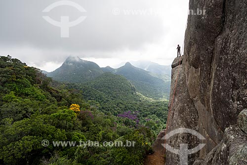  Rappel - Bico do Papagaio Mountain - Tijuca National Park  - Rio de Janeiro city - Rio de Janeiro state (RJ) - Brazil