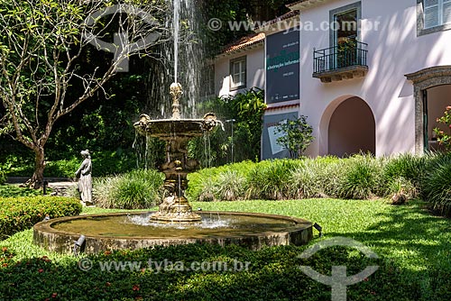  Detail of fountain - Roberto Marinho House Institute (1939)  - Rio de Janeiro city - Rio de Janeiro state (RJ) - Brazil