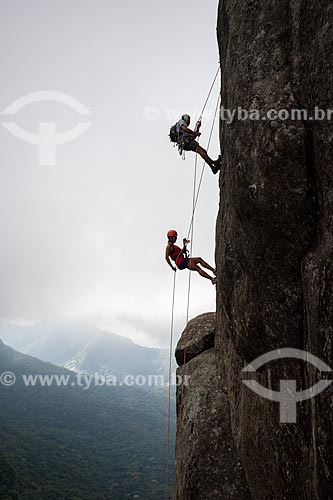  Rappel - Bico do Papagaio Mountain - Tijuca National Park  - Rio de Janeiro city - Rio de Janeiro state (RJ) - Brazil