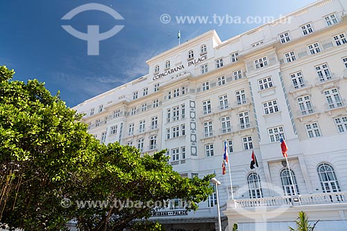  Facade of the Copacabana Palace Hotel (1923)  - Rio de Janeiro city - Rio de Janeiro state (RJ) - Brazil
