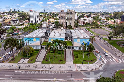  Picture taken with drone of the March Twenty-nine Palace - headquarters of Curitiba City Hall  - Curitiba city - Parana state (PR) - Brazil