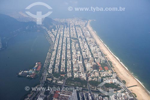  Aerial photo of the Ipanema neighborhood  - Rio de Janeiro city - Rio de Janeiro state (RJ) - Brazil
