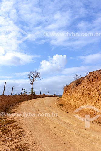  Dirt road - Guarani city rural zone  - Guarani city - Minas Gerais state (MG) - Brazil