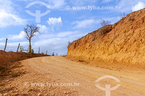  Dirt road - Guarani city rural zone  - Guarani city - Minas Gerais state (MG) - Brazil