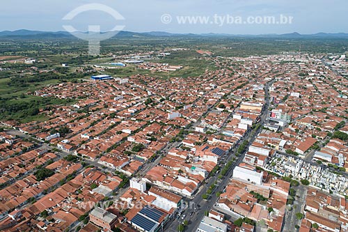  Picture taken with drone of the Cajazeiras city  - Cajazeiras city - Paraiba state (PB) - Brazil
