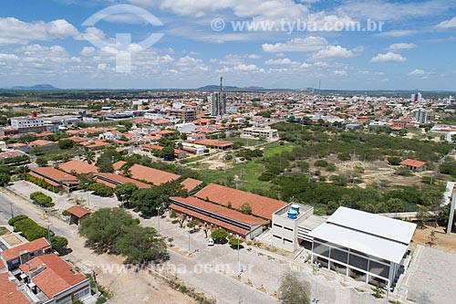  Picture taken with drone of the Caico Campus of the Federal University of Rio Grande do Norte  - Caico city - Rio Grande do Norte state (RN) - Brazil