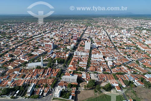  Picture taken with drone of the Caico city  - Caico city - Rio Grande do Norte state (RN) - Brazil