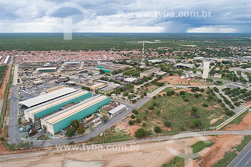  Picture taken with drone of the PETROBRAS unit  - Mossoro city - Rio Grande do Norte state (RN) - Brazil