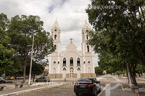  Facade of the Cathedral of Saint Anne (1785)  - Caico city - Rio Grande do Norte state (RN) - Brazil