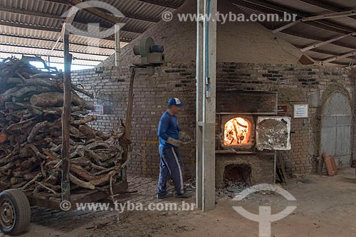  Furnace in sustainable pottery  - Parelhas city - Rio Grande do Norte state (RN) - Brazil