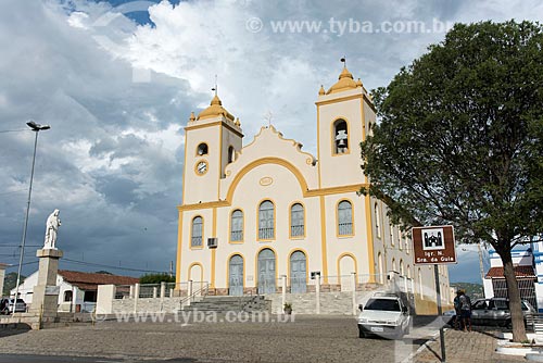  Facade of the Our Lady of Guides Mother Church (1737)  - Acari city - Rio Grande do Norte state (RN) - Brazil