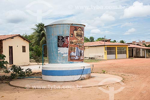  Artesian well water tank to supply the city  - Mossoro city - Rio Grande do Norte state (RN) - Brazil
