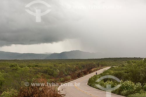  Storm formation - RN-118 highway  - Sao Rafael city - Rio Grande do Norte state (RN) - Brazil