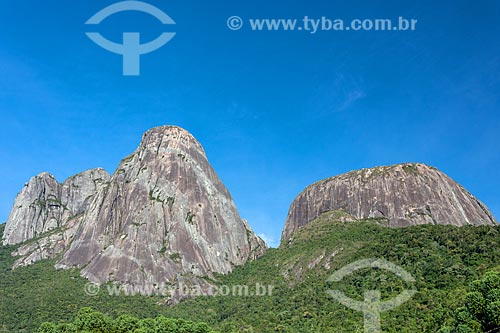  View of Tres Picos de Salinas (Three Peaks of Salinas) - Tres Picos State Park  - Teresopolis city - Rio de Janeiro state (RJ) - Brazil