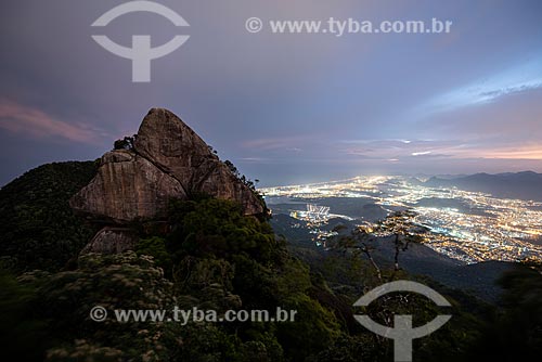  Bico do Papagaio Mountain - Tijuca National Park during the sunset  - Rio de Janeiro city - Rio de Janeiro state (RJ) - Brazil