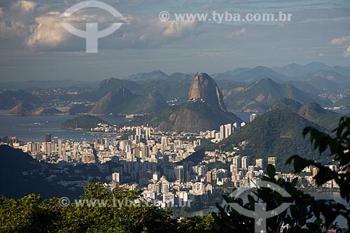  View of Sugarloaf from the mirante of Vista Chinesa (Chinese View)  - Rio de Janeiro city - Rio de Janeiro state (RJ) - Brazil