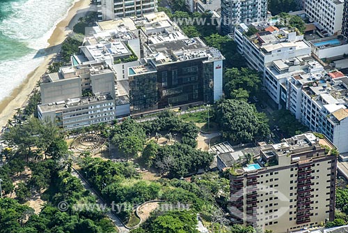  Aerial photo of the Garota de Ipanema Park (1978)  - Rio de Janeiro city - Rio de Janeiro state (RJ) - Brazil