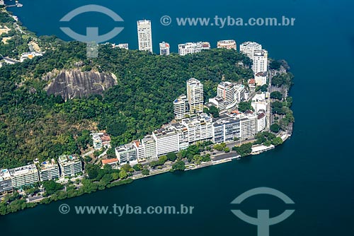  Aerial photo of the Sacopa Hill  - Rio de Janeiro city - Rio de Janeiro state (RJ) - Brazil