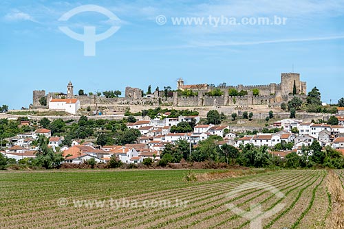  General view of the Castle of Montemor-o-Velho (1088)  - Guimaraes municipality - Braga district - Portugal