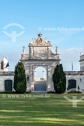 Portico of the Seteais Palace (XVIII century) - current belongs to Tivoli Hotels & Resorts  - Sintra municipality - Lisbon district - Portugal
