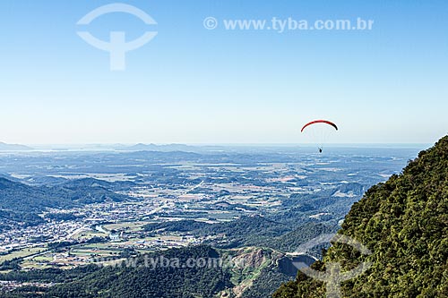  Paraglider flight - Boa Vista Hill  - Jaragua do Sul city - Santa Catarina state (SC) - Brazil