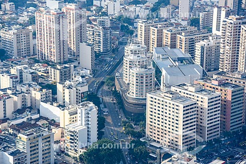  Aerial photo of the Maracana Avenue with the Tijuca Mall  - Rio de Janeiro city - Rio de Janeiro state (RJ) - Brazil