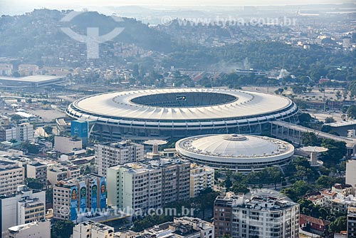  Aerial photo of the Maracana Sports Complex  - Rio de Janeiro city - Rio de Janeiro state (RJ) - Brazil