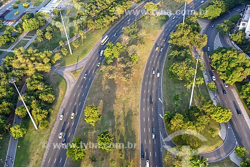  Aerial photo of the snippet of Infante Dom Henrique Avenue  - Rio de Janeiro city - Rio de Janeiro state (RJ) - Brazil