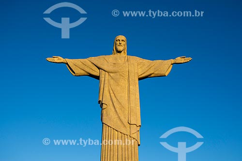  Statue of Christ the Redeemer during the dawn  - Rio de Janeiro city - Rio de Janeiro state (RJ) - Brazil