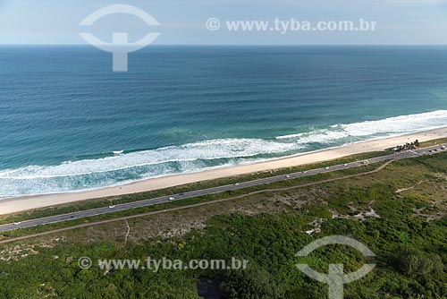  Aerial photo of the Reserva Beach  - Rio de Janeiro city - Rio de Janeiro state (RJ) - Brazil