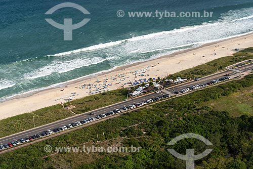  Aerial photo of the Reserva Beach  - Rio de Janeiro city - Rio de Janeiro state (RJ) - Brazil