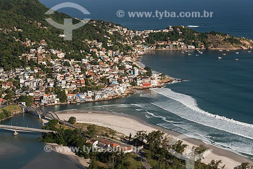  Aerial photo of the Barra de Guaratiba neighborhood  - Rio de Janeiro city - Rio de Janeiro state (RJ) - Brazil
