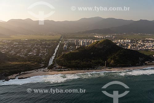  Aerial photo of the Macumba Beach  - Rio de Janeiro city - Rio de Janeiro state (RJ) - Brazil