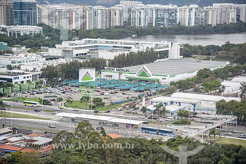  Aerial photo of the Leroy Merlin store  - Rio de Janeiro city - Rio de Janeiro state (RJ) - Brazil