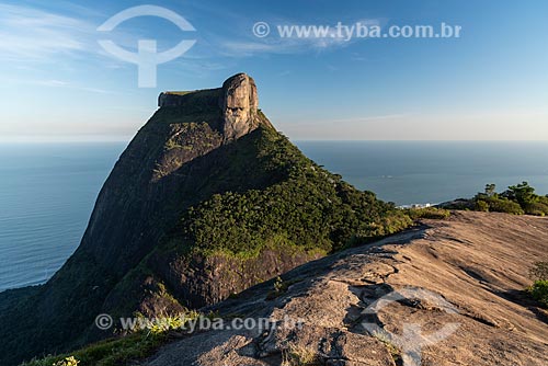  View of the Rock of Gavea from Pedra Bonita (Bonita Stone)  - Rio de Janeiro city - Rio de Janeiro state (RJ) - Brazil