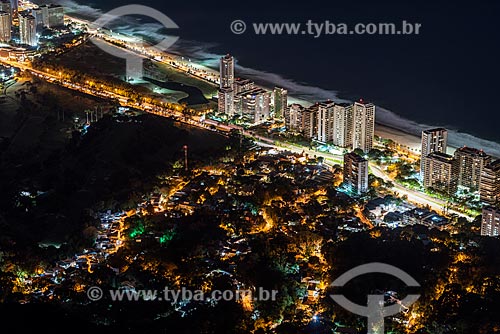  View of the Sao Conrado neighborhood from Pedra Bonita (Bonita Stone)  - Rio de Janeiro city - Rio de Janeiro state (RJ) - Brazil